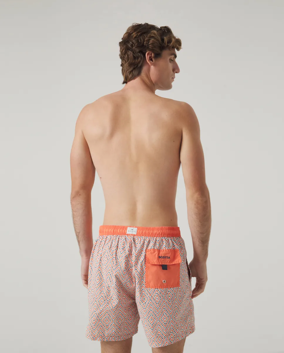 Bañador Ikat Naranja - Image 3
