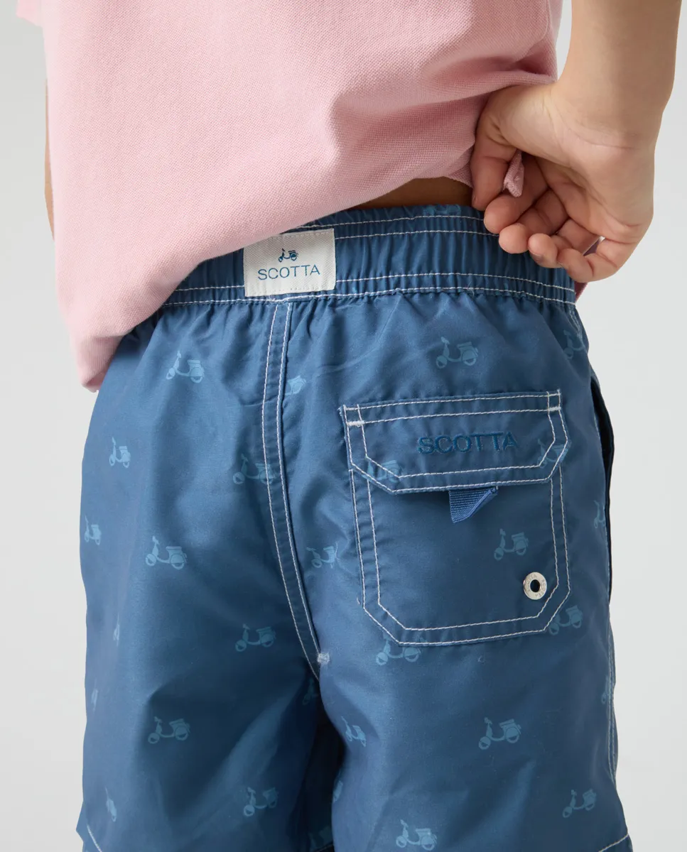 Bañador Niño Logo Denim - Image 3