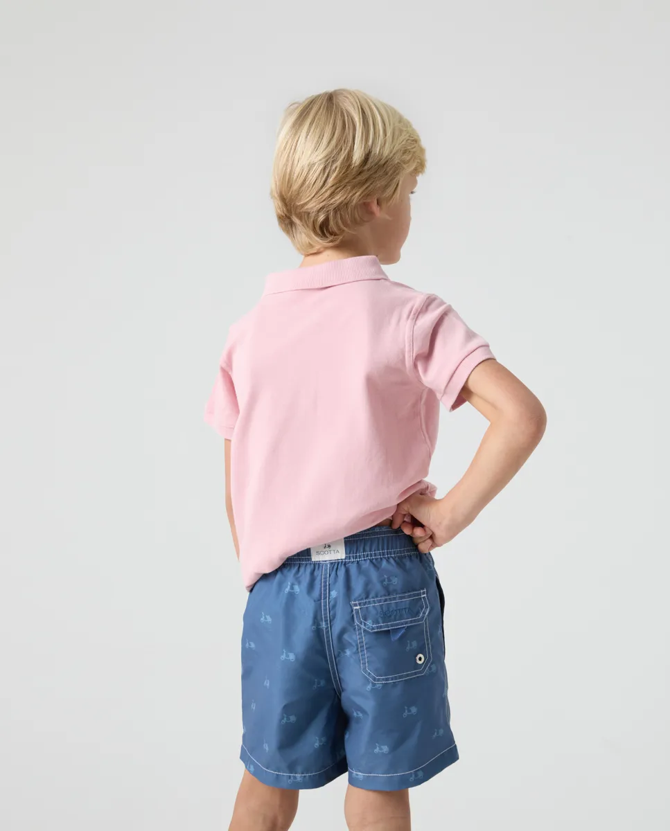 Bañador Niño Logo Denim - Image 4