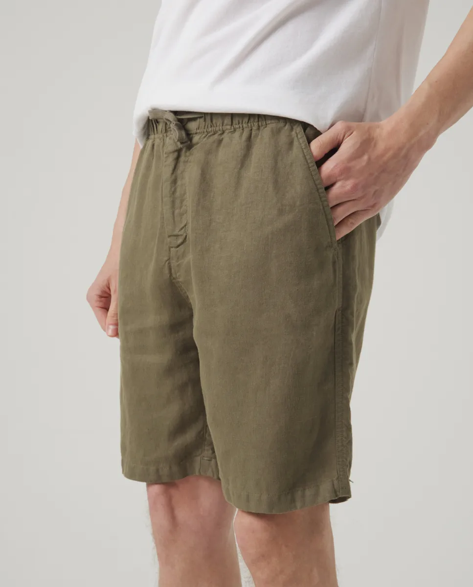 Bermuda Linen Khaki - Image 4
