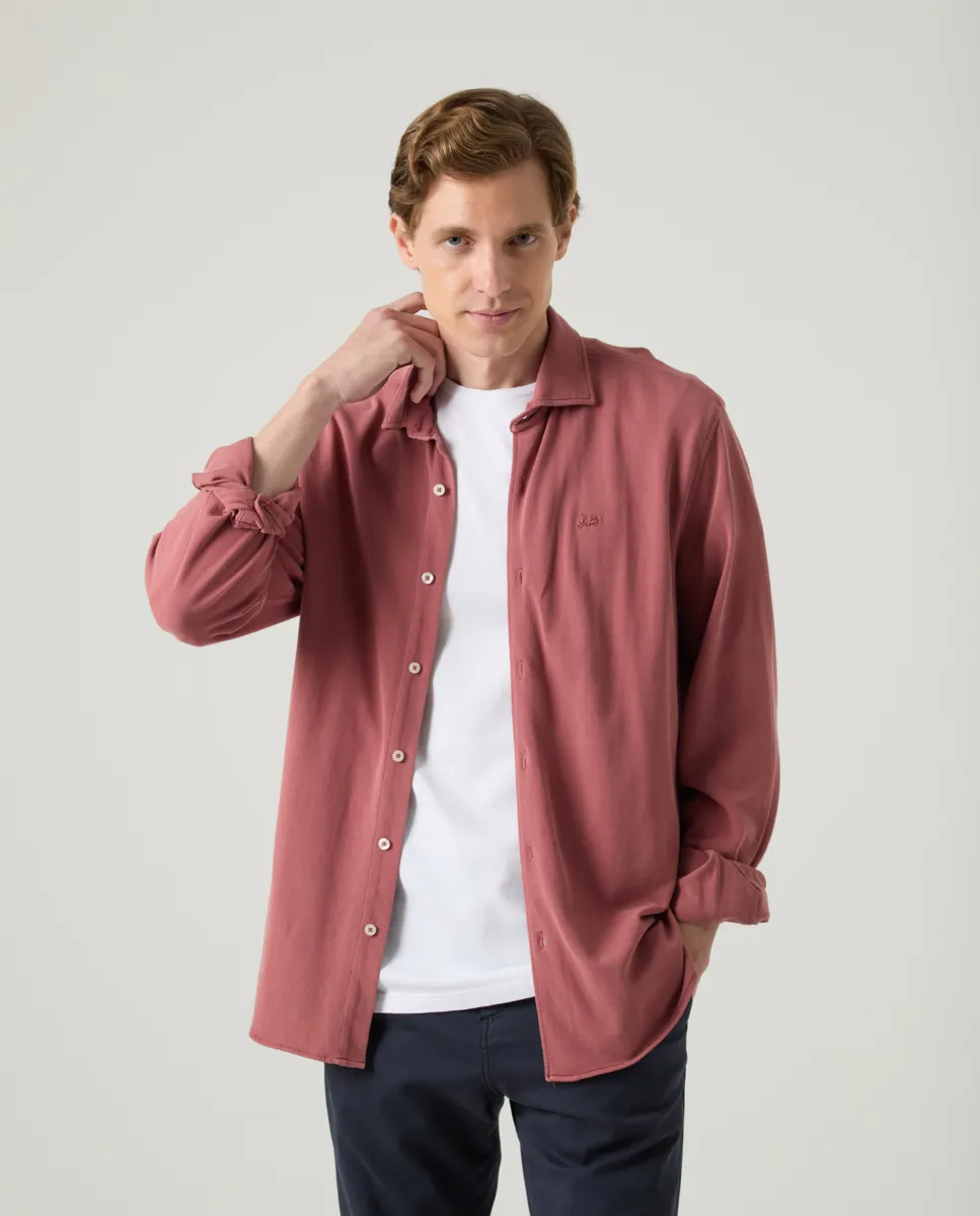 Camisa Joy Piqué Burdeos - Image 2