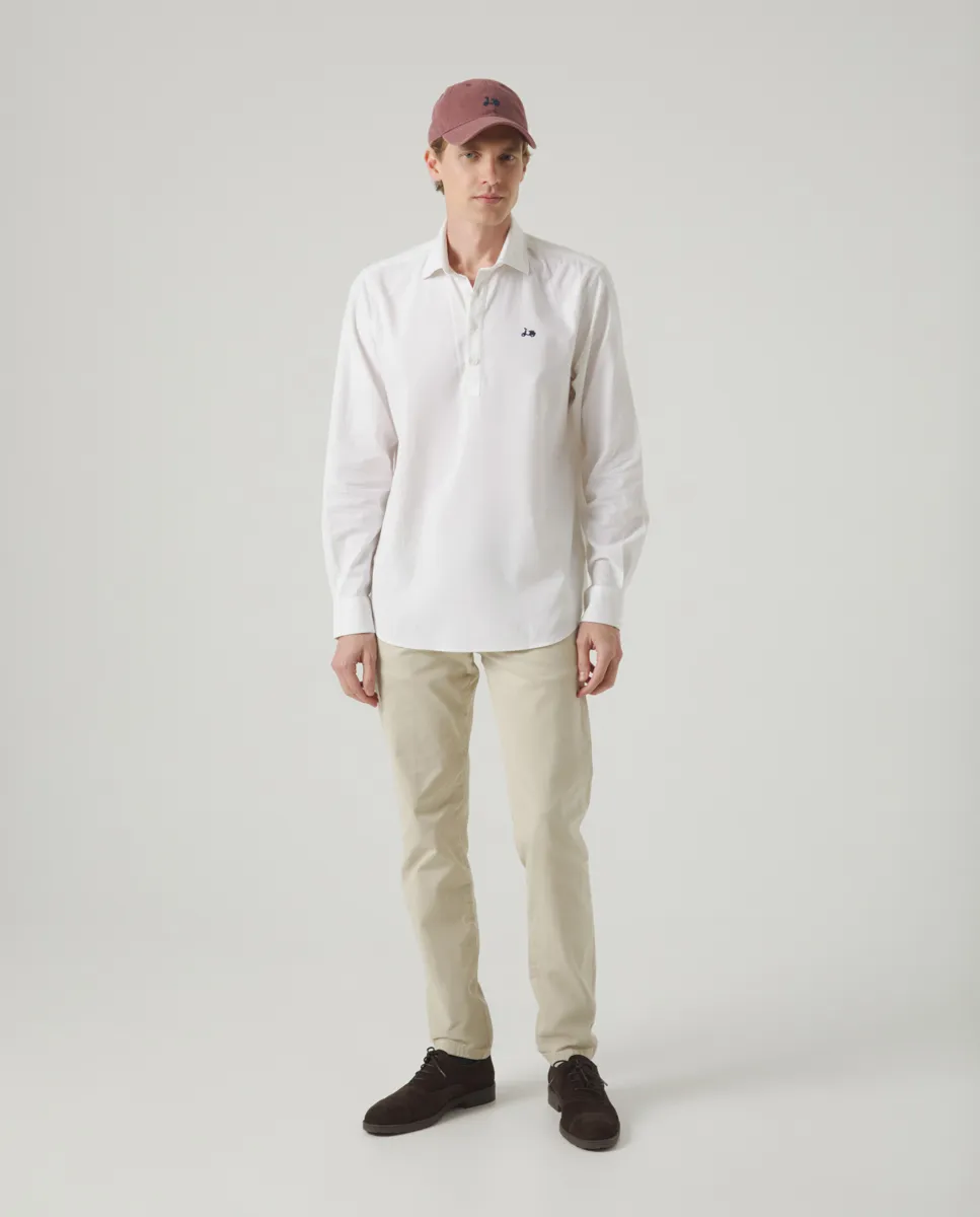 Camisa polera lissome li-co blanco - Image 4