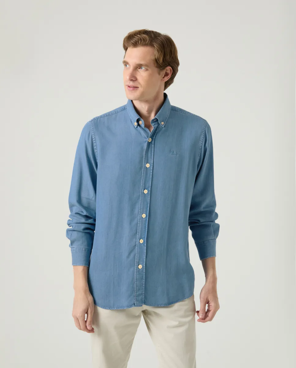 Camisa Tencel Denim