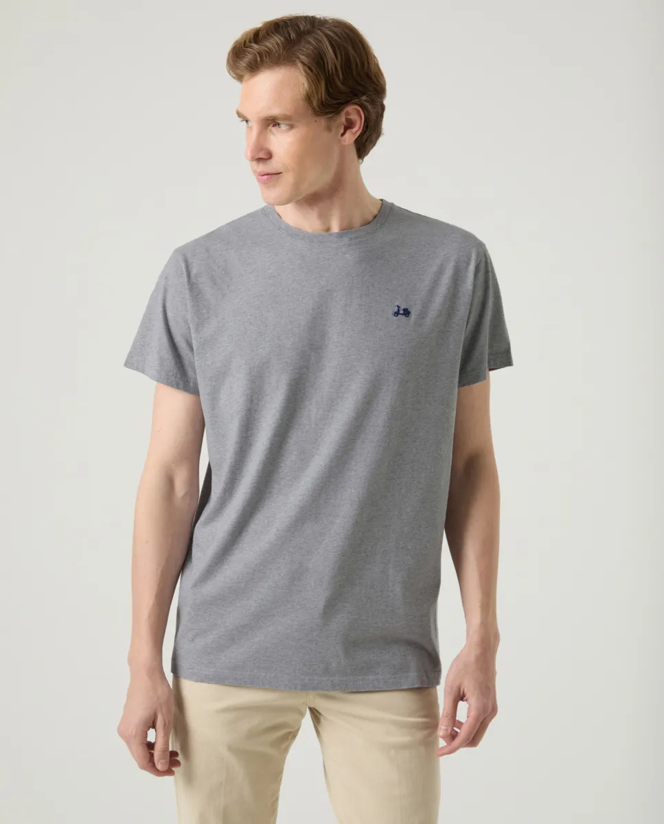 Camiseta Classic Organic Gris Melange - Image 5