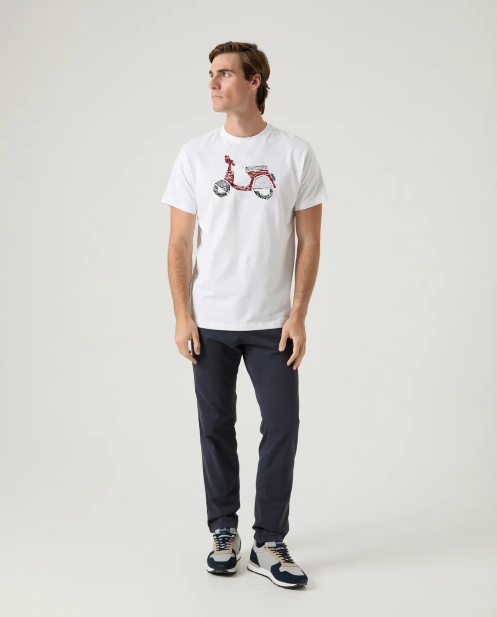 Camiseta Logo Frontal Blanco - Image 4