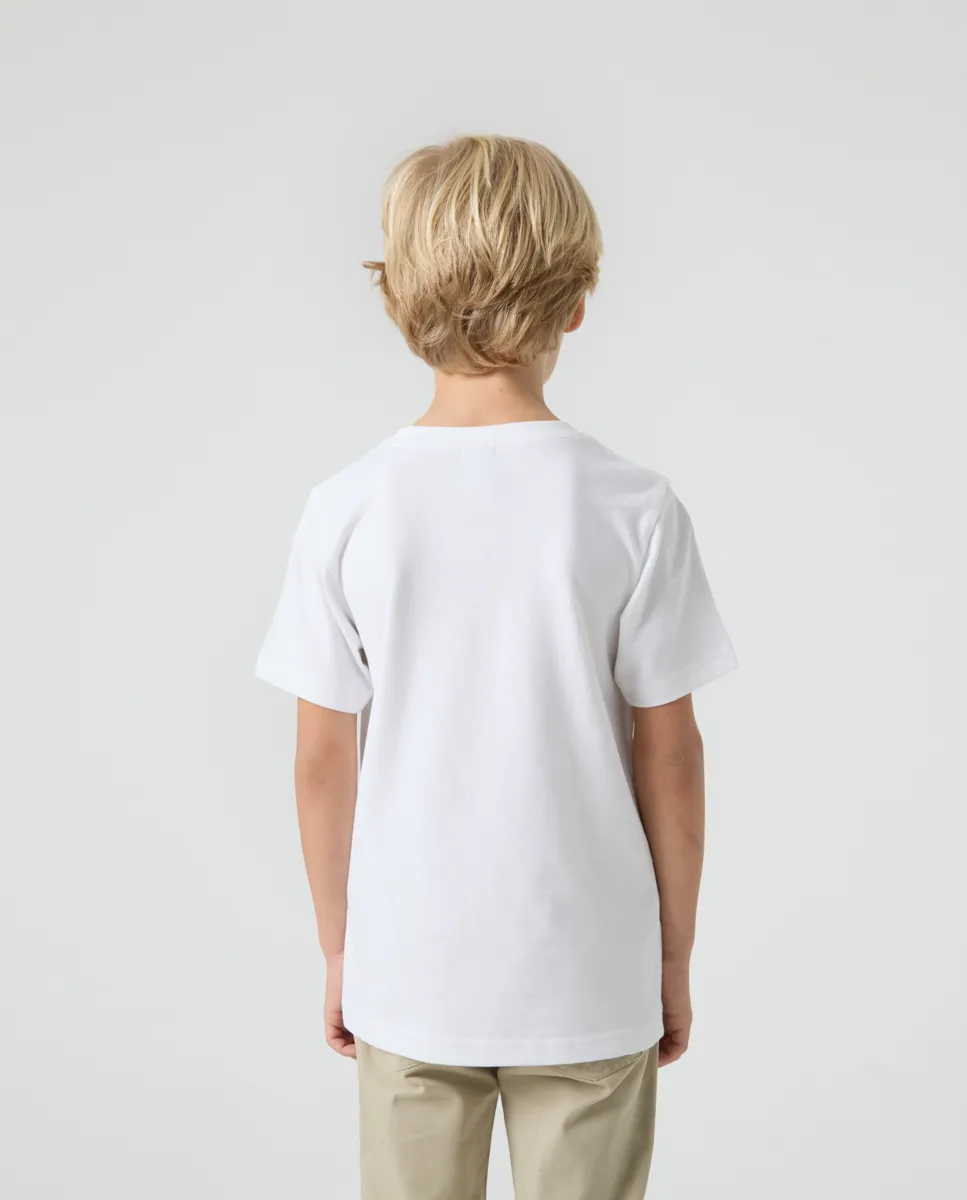 Camiseta Niño Car Blanco - Image 3