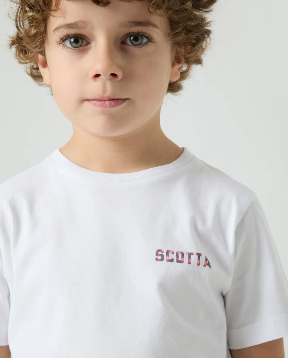 Camiseta Niño Ikat Moto Blanco - Image 3