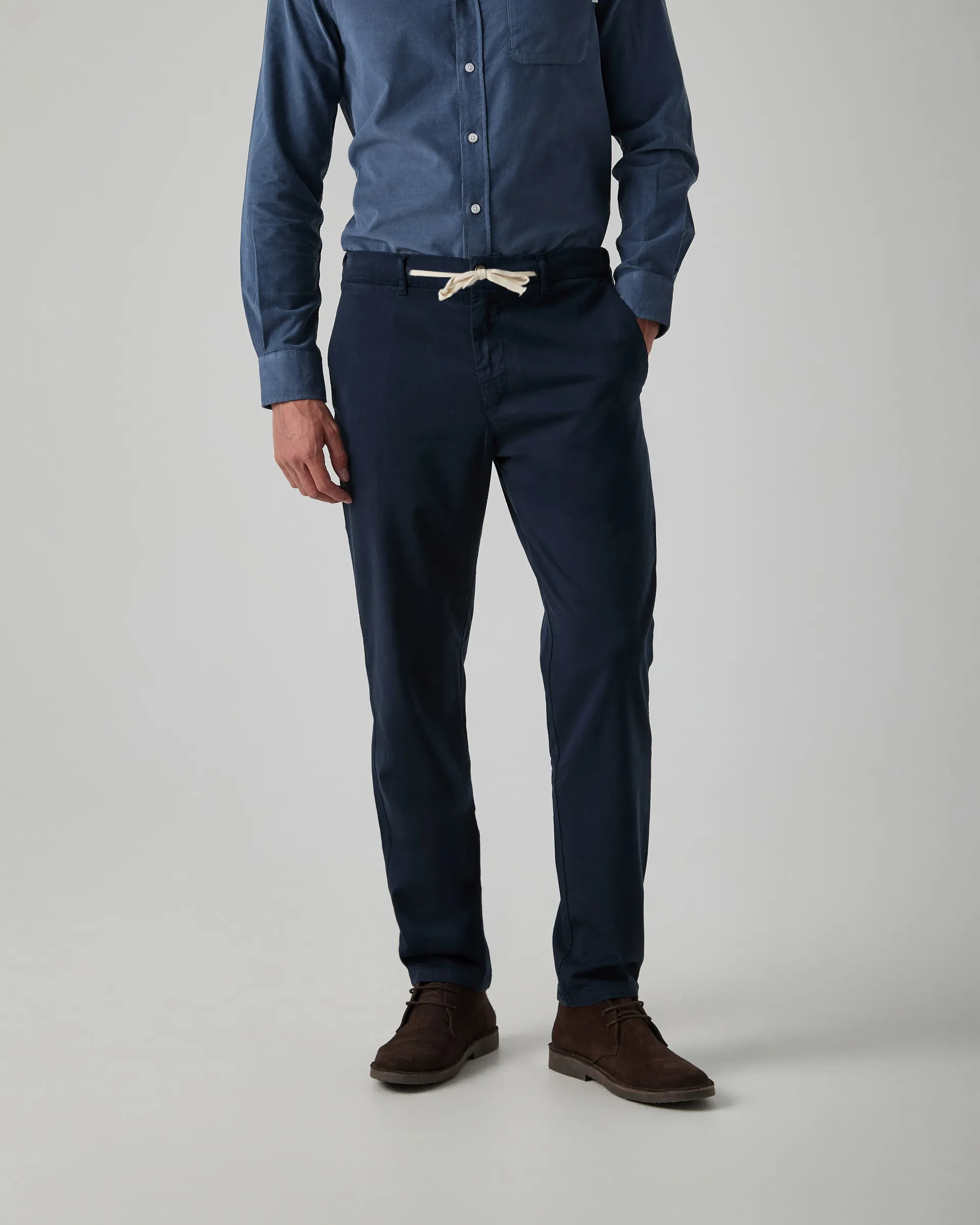 Pantalón Jogging Garment Dyed Marino - Image 2