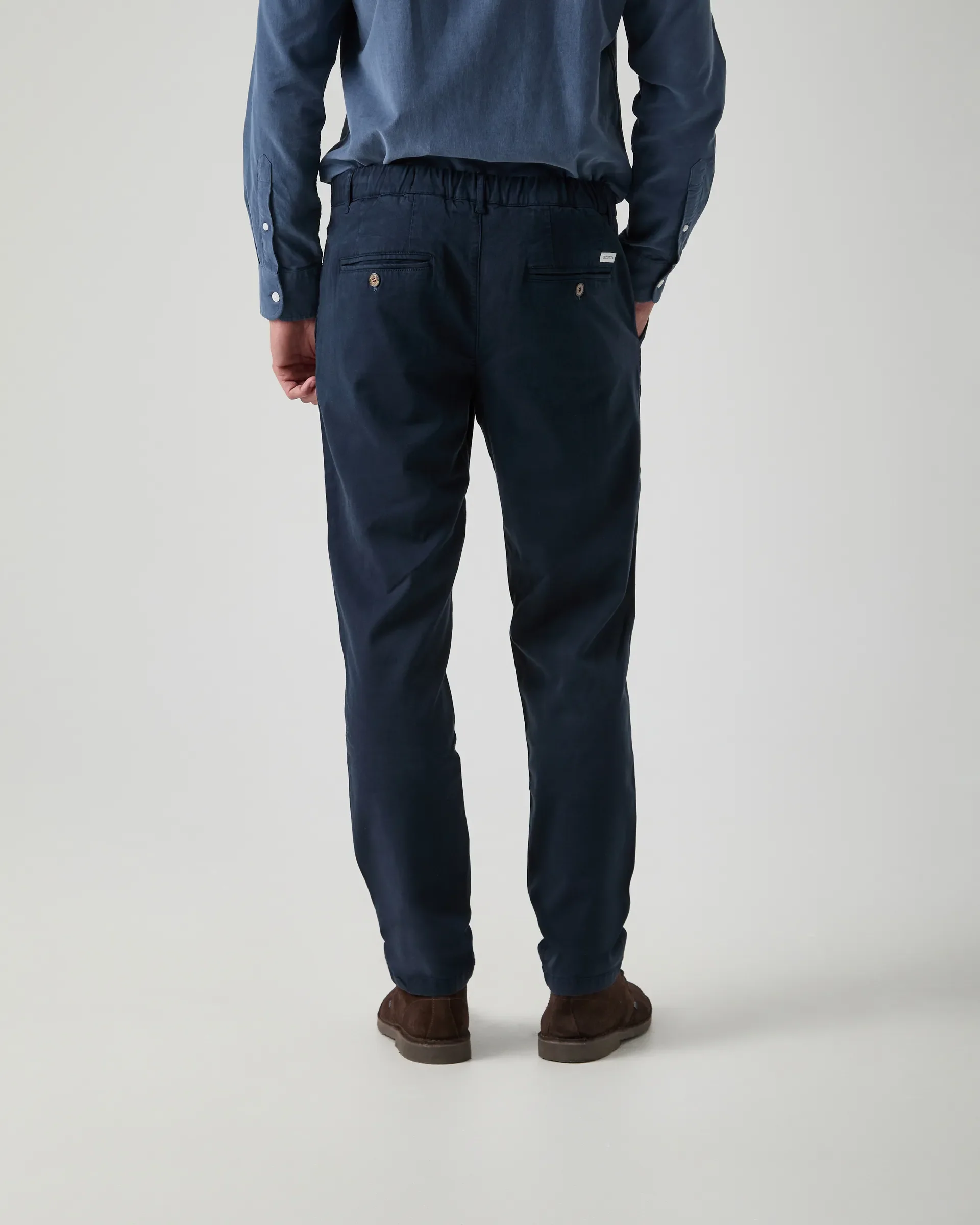 Pantalón Jogging Garment Dyed Marino - Image 4