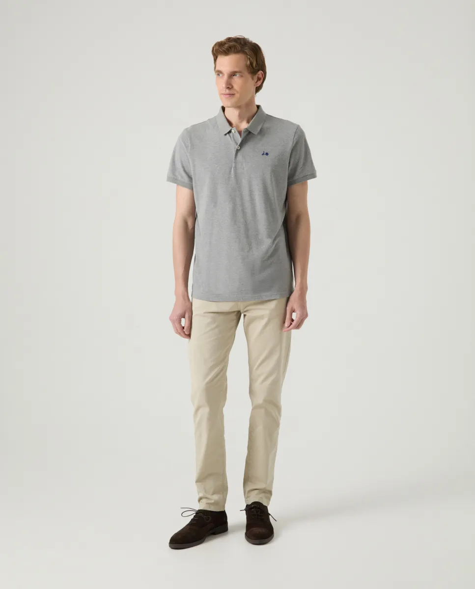 Polo Classic Gris - Image 3