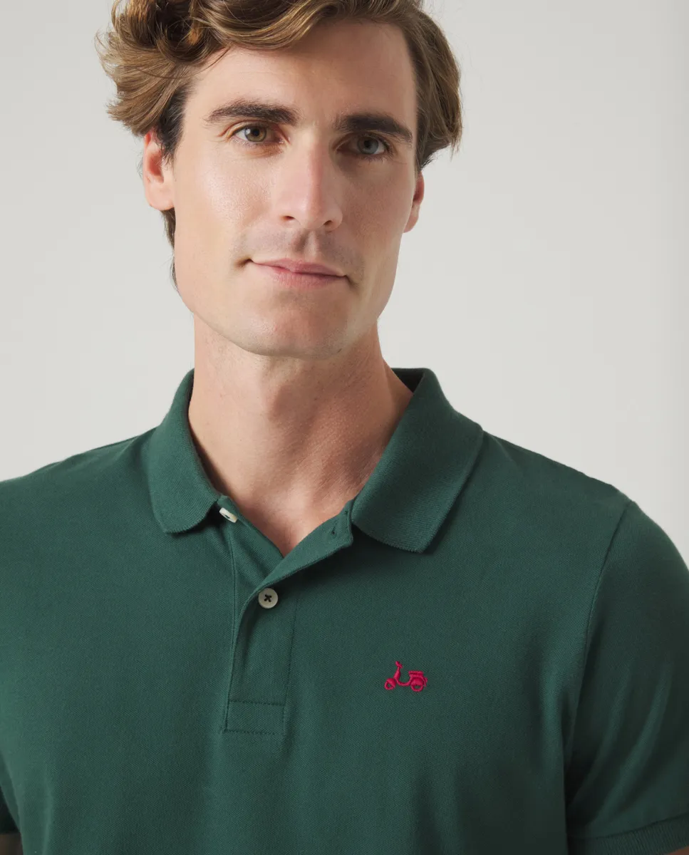 Polo Classic Verde Botella - Image 3