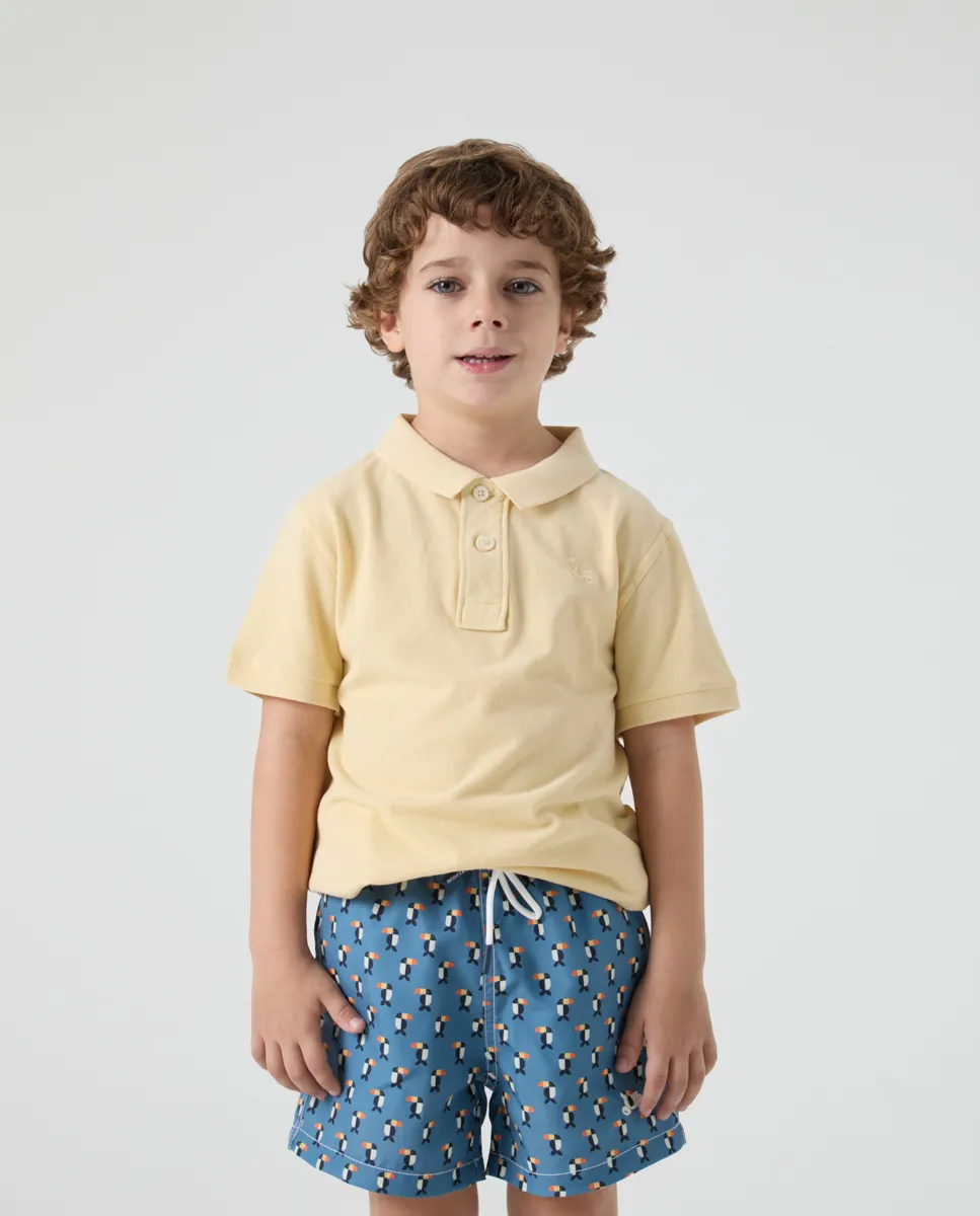 Polo Niño Garment Amarillo - Image 4