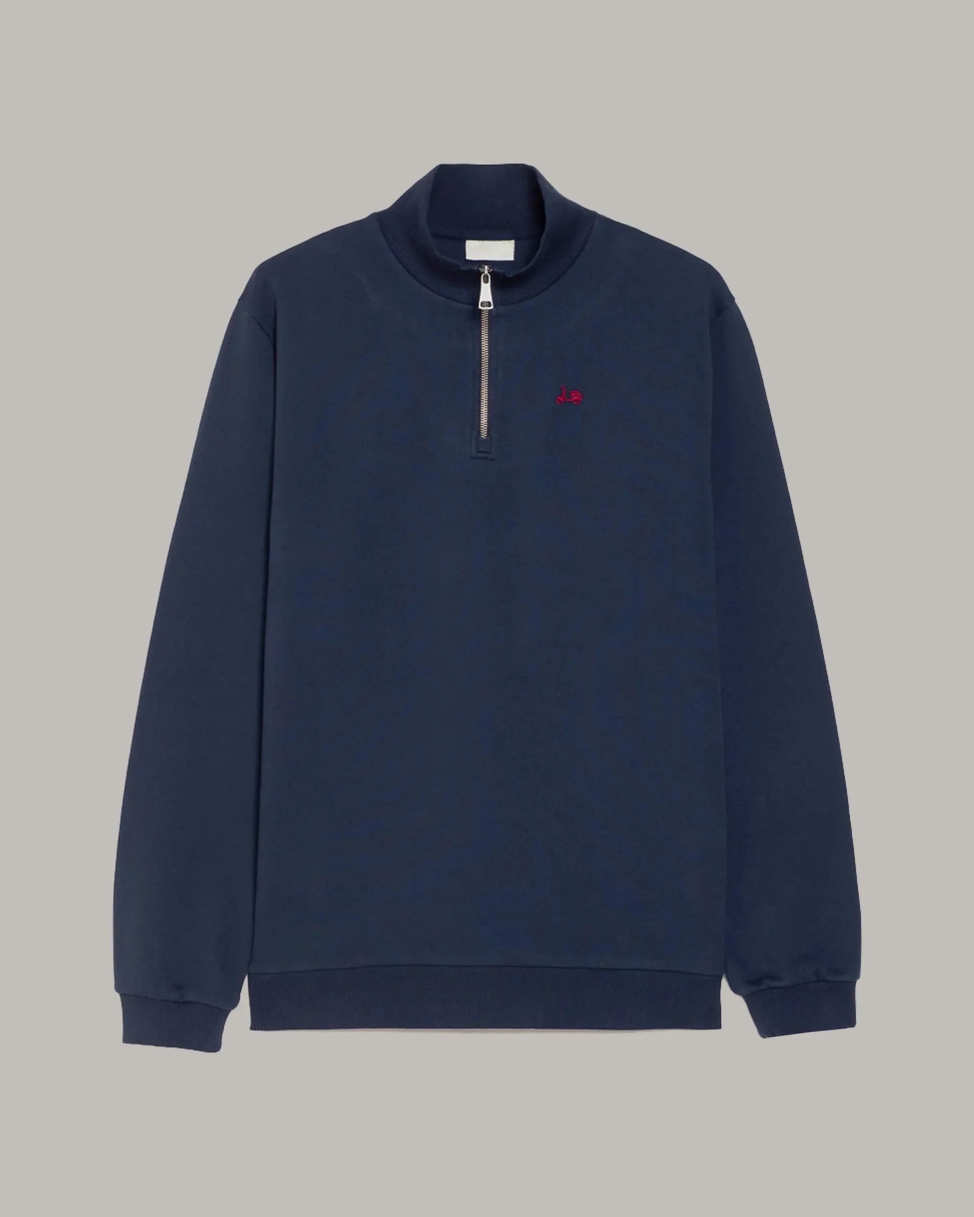 Sudadera zip marino - Image 5