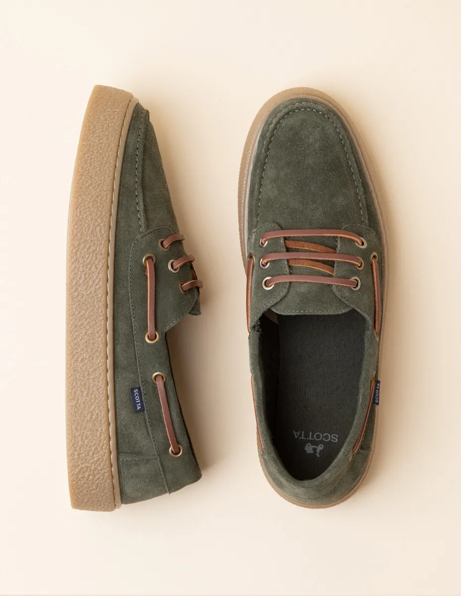 Zapato náutico sport verde - Image 3
